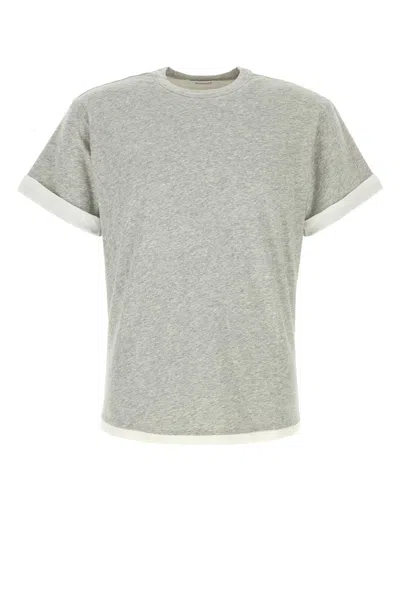 Gimaguas Roman Cotton Mini T-shirt For Men In Gray