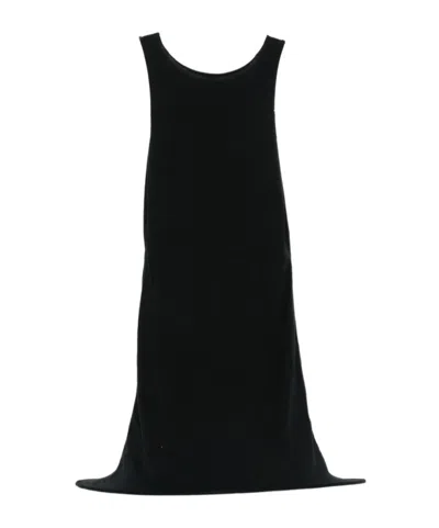 Gimaguas Round Neck Sleeveless Dress In Black