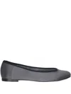 Gimaguas Round-toe Ballet Flats In Gray