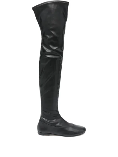 GIMAGUAS ROUND-TOE OVER-THE-KNEE BOOTS