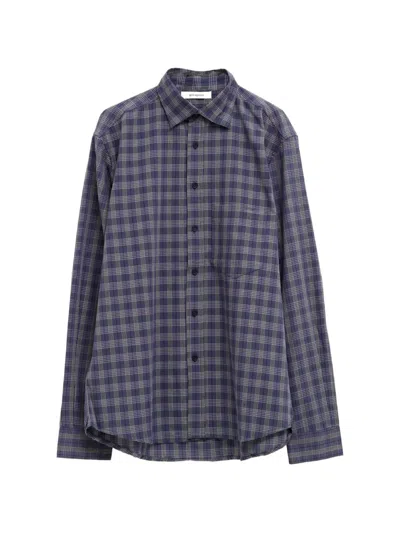 Gimaguas Ruben Check-pattern Shirt In Blue