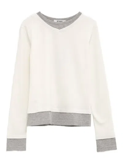 Gimaguas Samm Layered-effect T-shirt In White