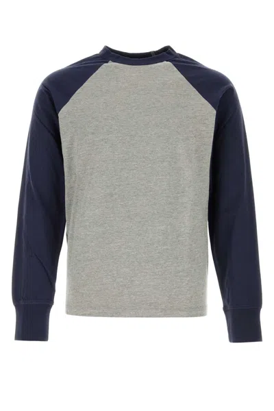 Gimaguas Samuel Mini Logo Cotton T-shirt For Men In Gray