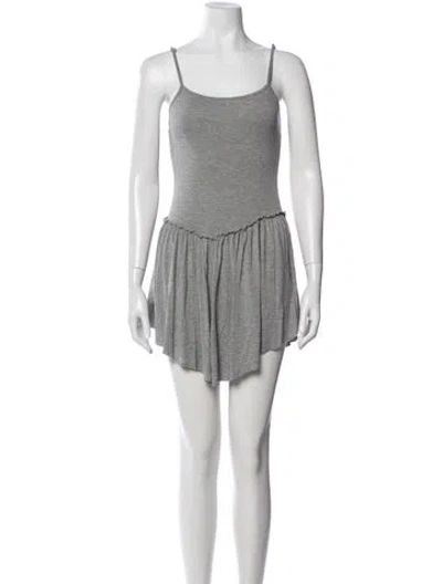 Pre-owned Gimaguas Scoop Neck Mini Dress In Pink