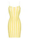 Gimaguas Yellow Simi Minidress In Yellow
