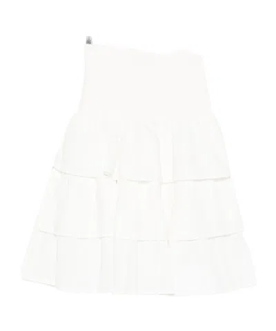 Gimaguas Layered Skirt In White