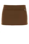 Gimaguas Minigonna Carolina In Nylon Stretch Marrone Donna In Brown