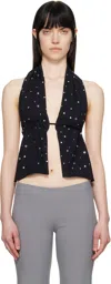 Gimaguas Ssense Exclusive Black Mia Top In Black