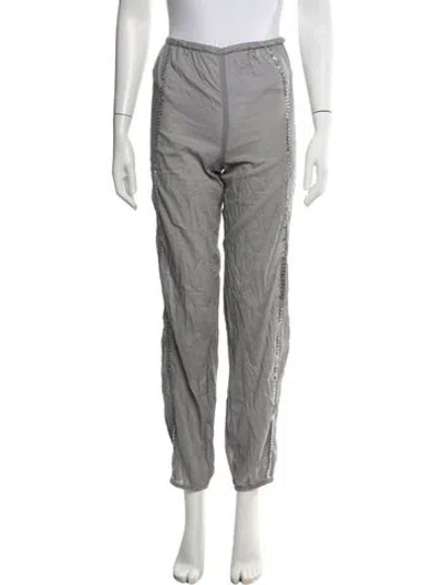 Pre-owned Gimaguas Straight Leg Pants In Grey