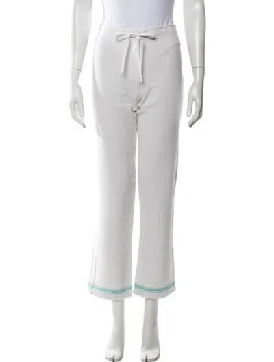 Pre-owned Gimaguas Straight Leg Pants In White