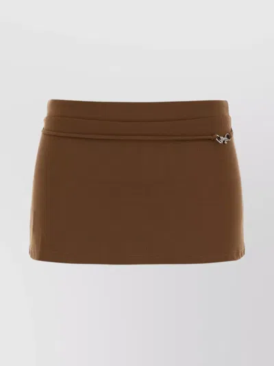 GIMAGUAS STRETCH NYLON MINI SKIRT CAROLINA