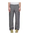 Gimaguas Brixton Stripe-pattern Cargo Pants In Blue
