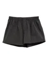 Gimaguas Striped Cotton Boxer Shorts In Black