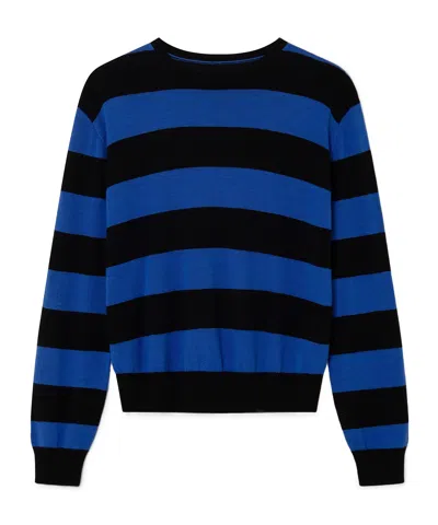 Gimaguas Striped Knit Top In Multi