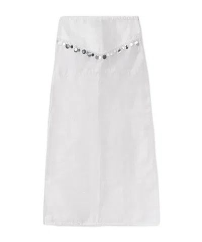 Gimaguas Diane Maxi Skirt In White