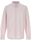Gimaguas Camicia Suli In Cotone Ricamato  Uomo In Pink