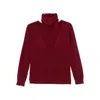 Gimaguas Layered Turtleneck Sweater In Animal Print