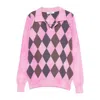 Gimaguas Rory Argyle-pattern Sweater In Pink