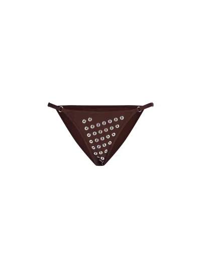 Gimaguas Swimsuit Bottom "emily" In Brown