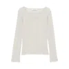 Gimaguas Maura Long-sleeve T-shirt In White