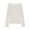 Gimaguas Maura Long-sleeve T-shirt In Neutral