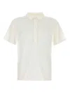 Gimaguas Cotton Tristan Polo Shirt With Chest Pocket In 白色
