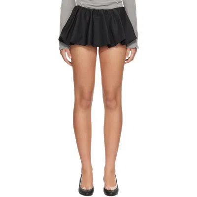 Gimaguas Twill Mini Skirt In Black
