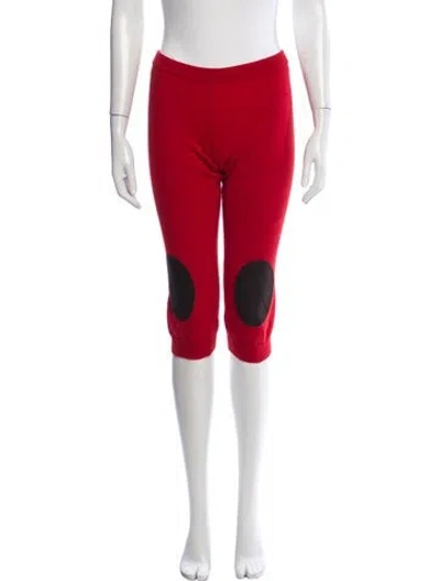 Pre-owned Gimaguas Virgin Wool Sweatpants In Red