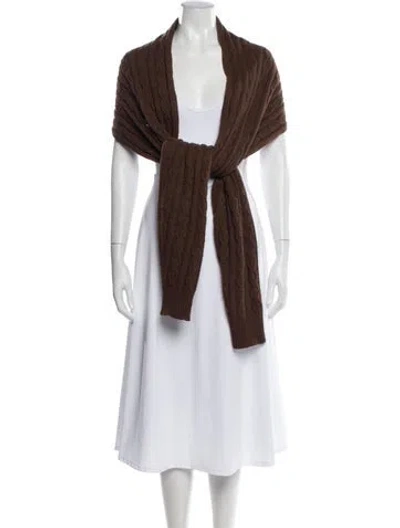 Pre-owned Gimaguas V-neck Sweater In Brown