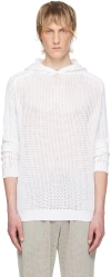 Gimaguas Hooded Sweater In White