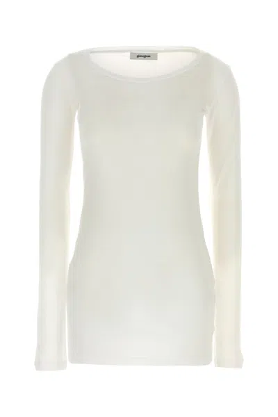 Gimaguas White Cotton Bahmon Mini Dress