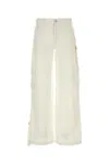 Gimaguas Ivory Linen Blend Gima Pant