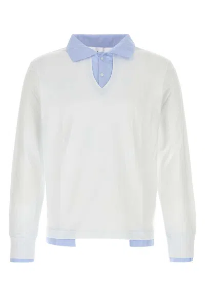 Gimaguas White Cotton Luis Polo Shirt