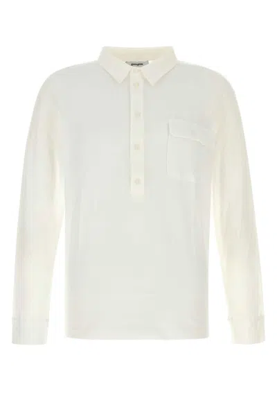 GIMAGUAS WHITE COTTON TRISTAN POLO SHIRT