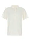 Gimaguas Cotton Tristan Polo Shirt With Chest Pocket In White