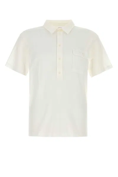 Gimaguas White Cotton Tristan Polo Shirt