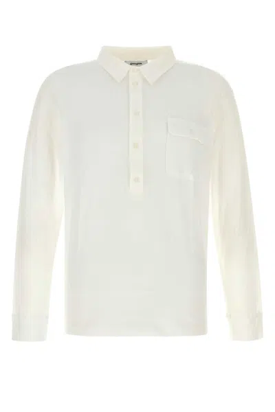 Gimaguas White Cotton Tristan Polo Shirt