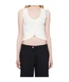 Gimaguas White Maelynn Tank Top In White