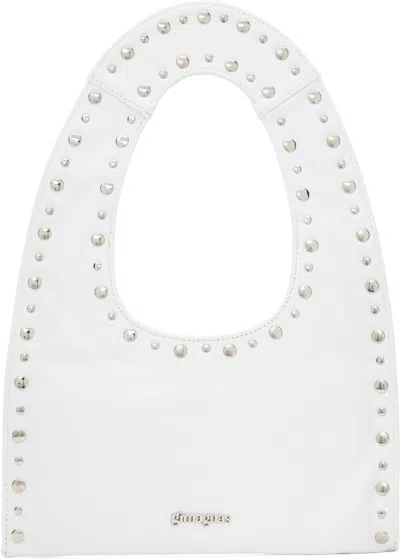 Gimaguas White Mini Franca Bag