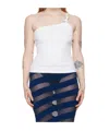 Gimaguas White Nicki Tank Top In White