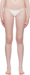 Gimaguas White Nina Bikini Bottom In White
