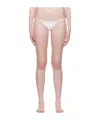 Gimaguas White Nina Bikini Bottom In White