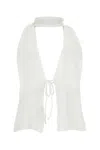 Gimaguas White Nylon Brillo Top