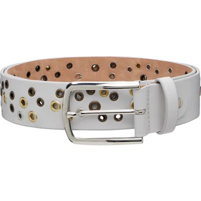 Gimaguas White Rufus Belt In Gray