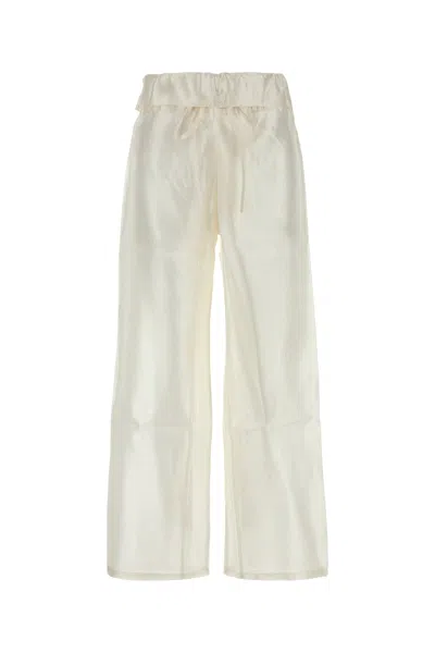 GIMAGUAS WHITE SILK OAHU PANT