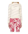 Gimaguas Zebara Striped Jumper In Neutral