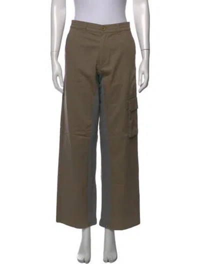 Pre-owned Gimaguas Wide Leg Pants In Green