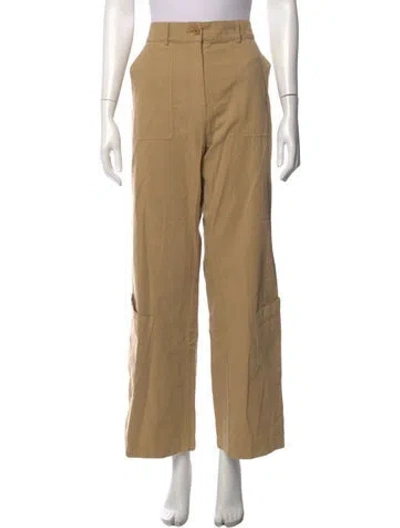Pre-owned Gimaguas Wide Leg Pants In Neutral