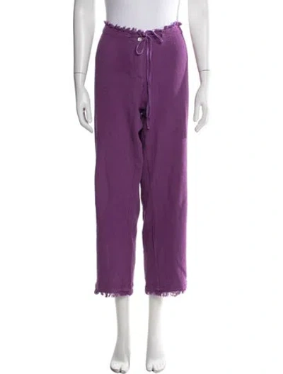 Pre-owned Gimaguas Wide Leg Pants In Purple