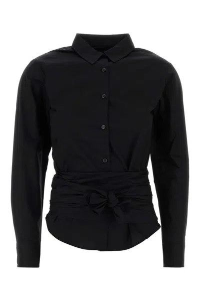 Gimaguas Women's Button-down Shirt In Black